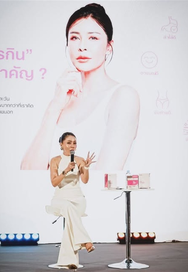 เป็กกี้ ศรีธัญญา ในงานอีเวนต์จาก Instagram @pexky_sretunya